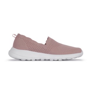 China Maker Casual Sport Shoes Lady Slip On Breathable Pink Loafer Woman Sandals Sapatos Summer Flat Casual