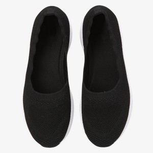 JIANER OEM/ODM Comfortable Slip on Mesh Shoes Akpụkpọ ụkwụ na-eje ije maka ụmụ nwanyị akpụkpọ ụkwụ nkịtị ahaziri BSCI Unisex MD Rubber