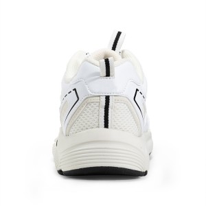 JIANER Customizable Sports Running Shoes Casual Walking Style Shoes Breathable Fashion White Shoes Wiith BSCI