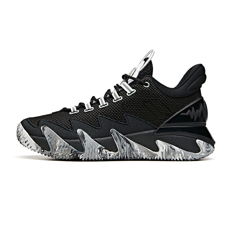 China Professional Anti-Odor Comfortable Men's Ktitting Basketball Shoes