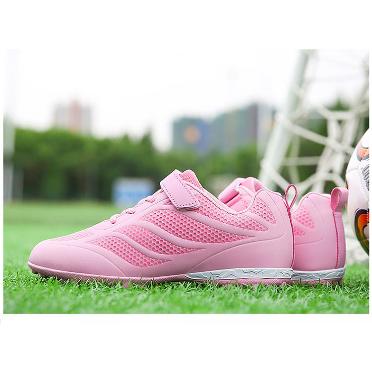 China OEM  ODM Service  Microfiber Leather Waterproof Outdoor Turf Soccer Shoes For Boys Girls