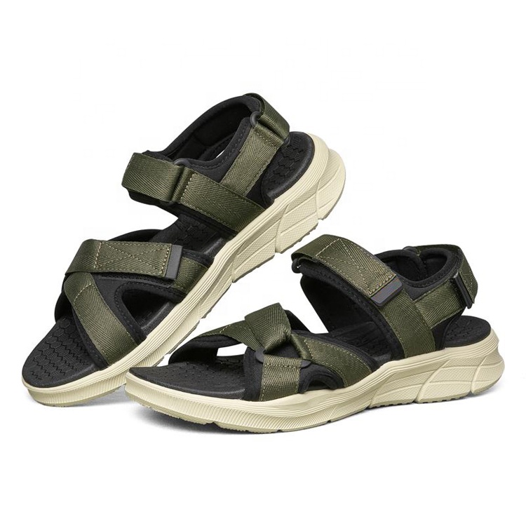 China New Design High Quality Fashion Men Summer  Knitting Beach Sandals for Boy