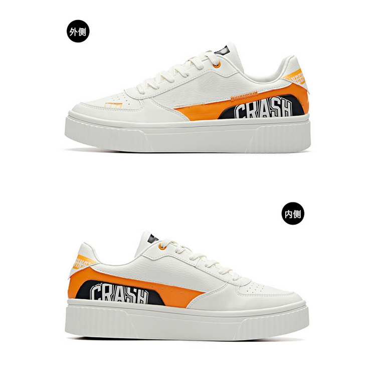 China Hot Selling Sport Sneakers Fashion Lace-Up White Skateboard Sneaker Women Men Casual Shoes