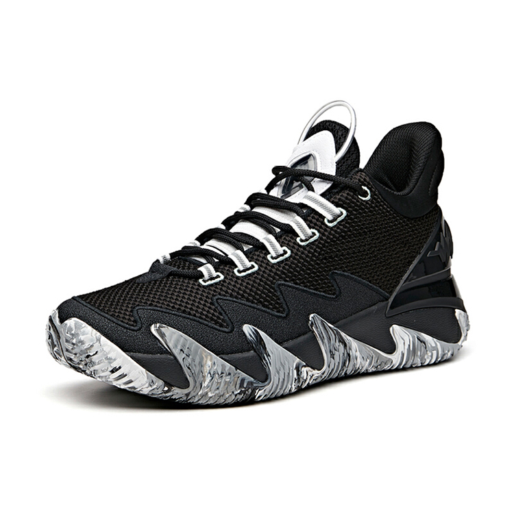 China Professional Anti-Odor Comfortable Men's Ktitting Basketball Shoes