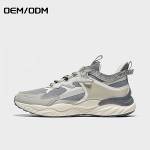 China Factory Supplier Mga Hamtong nga Sneaker Babaye Bag-ong Custom Non Slip Mens Sport Running Shoes