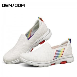 Hot-selling Custom Fashion Women Sneakers Running Shoes Outdoor Sports Shoes Breathable Mesh Comfort Jogging Mesh Shoes