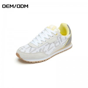 OEM/ODM China New Fashion Leather Sports Shoes Men Casual Running Sneaker Shoes