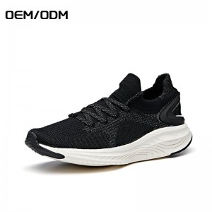 Fujian OEM ODM Service Wholesale Women Knitting Zapatos Athletic Running Sneaker Men Trainers