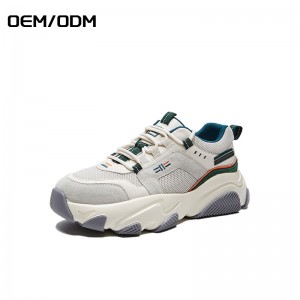 China Men Fashion Lace-up Mesh Breathable Sneakers Sport Shoes