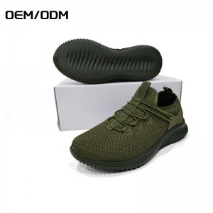 New Style Casual Men Running Sneaker Shoes, Low MOQ Stock Comfortable Leisure Shoes