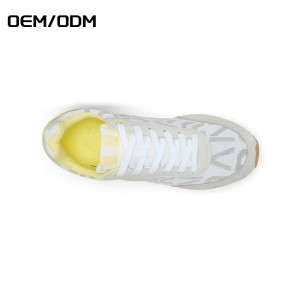 OEM/ODM China New Fashion Leather Sports Shoes Men Casual Running Sneaker Shoes