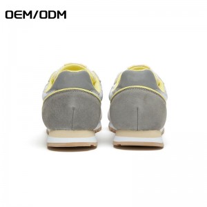 Factory wholesale Children′s Kids Sports Sneaker Shoes Flyknit Upper PU Velcro +Elastic Lace EVA Outsole Cement Shoes for Kids/Children