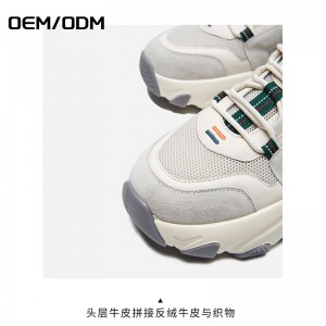 China Men Fashion Lace-up Mesh Breathable Sneakers Sport Shoes