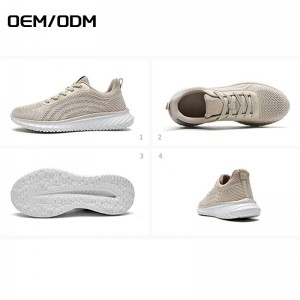 Fujian Supplier Popular Footwear Breathable Zapatillas Custom Shoes Men Sport Sneakers