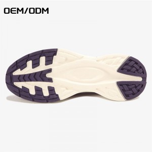 Comfortable and breathable knitted slip on flat causal men shoes sports sneakers